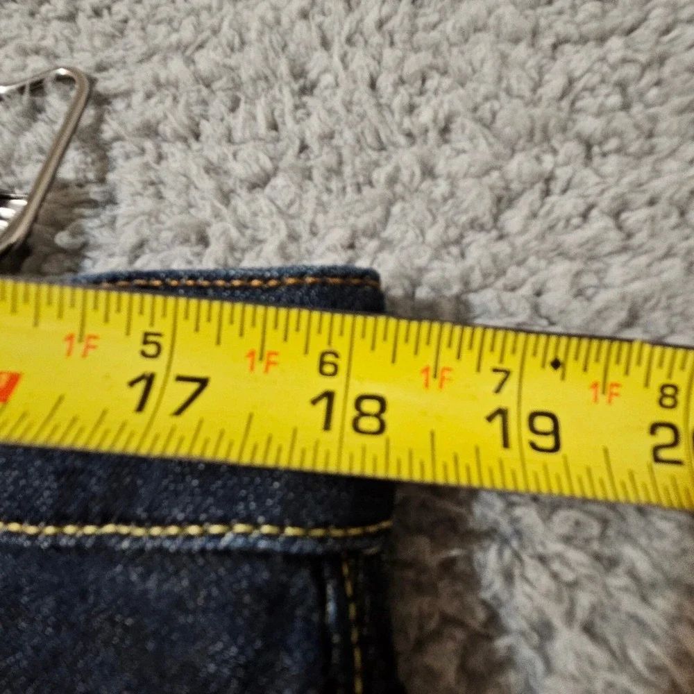 Flint & Tinder Selvedge Denim Dark Blue Jeans Slim Fit Men's Size 34 x 36‎